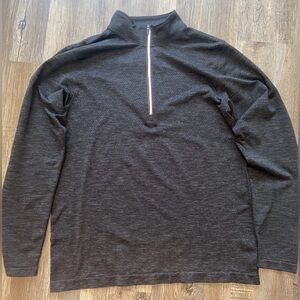 Lululemon Metal Vent Tech 1/2 Half Zip - Heather, Size Large